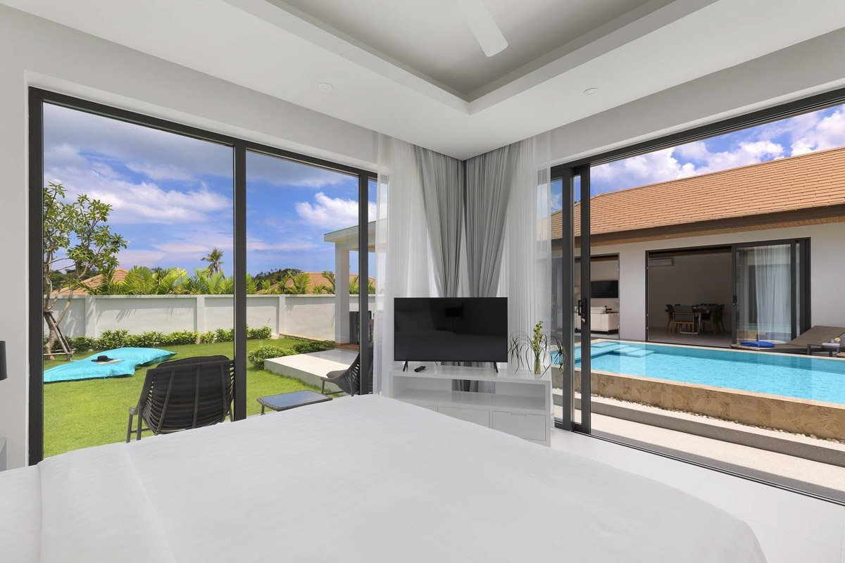 ID:694 Three bedroom villa near Choeng Mon beach