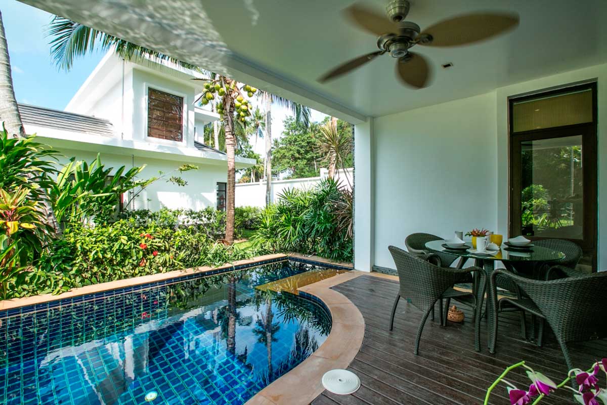 ID:624 Three bedrooms villa on Bang Por beach