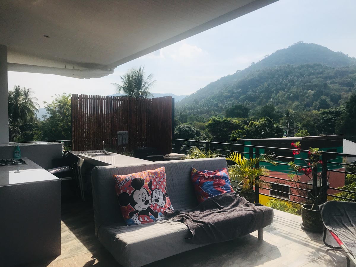 ID:652/P Two bedroom penthouse near Crystal Bay beach