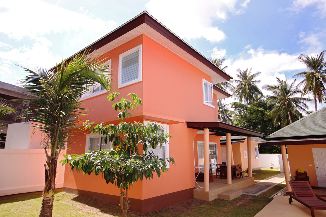 ID:34 Two-bedroom house with European design near the beach of Bophut