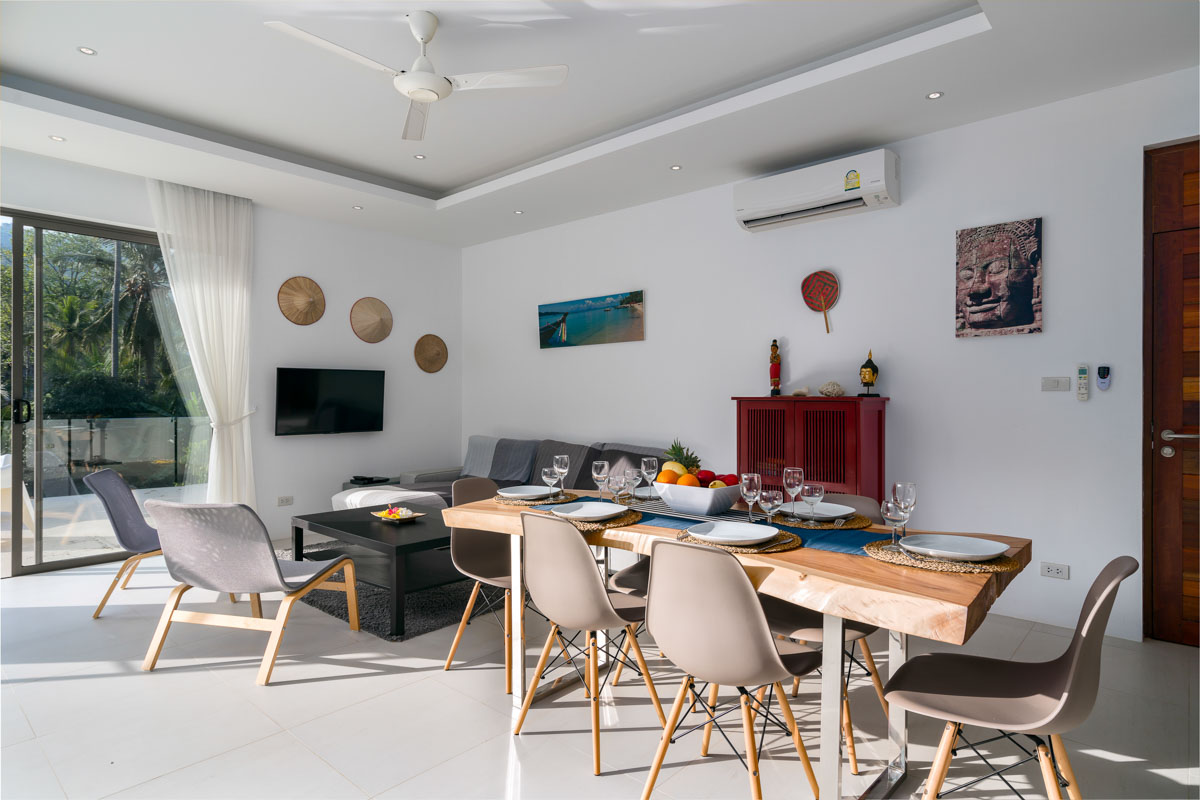 ID:634/VTN Three bedroom villa on Chaweng Noi