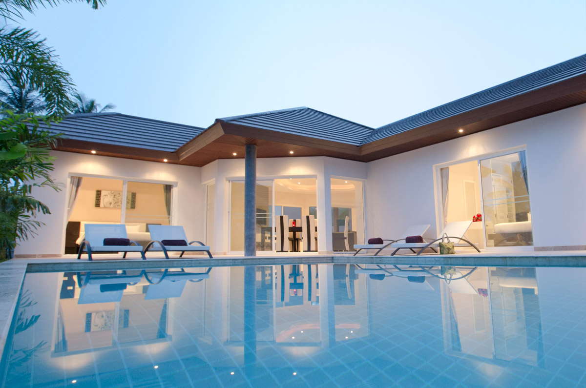 ID:290 Three bedroom villa near Choeng Mon beach