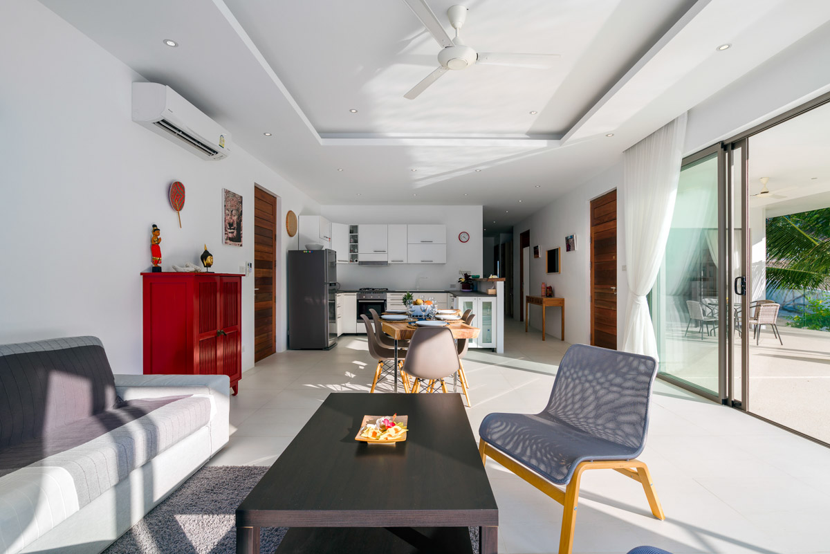 ID:634/VTN Three bedroom villa on Chaweng Noi