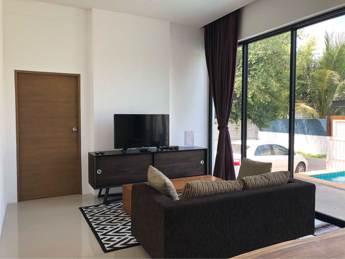 ID: 273 A two-bedroom villa with a pool on Ban Tae