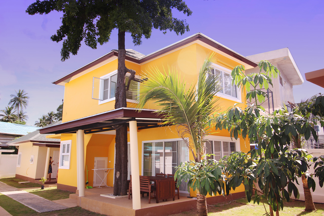 ID:34 Two-bedroom house with European design near the beach of Bophut