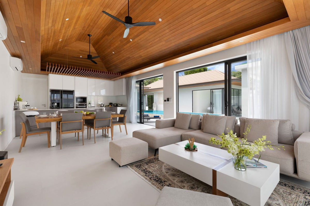 ID:694 Three bedroom villa near Choeng Mon beach