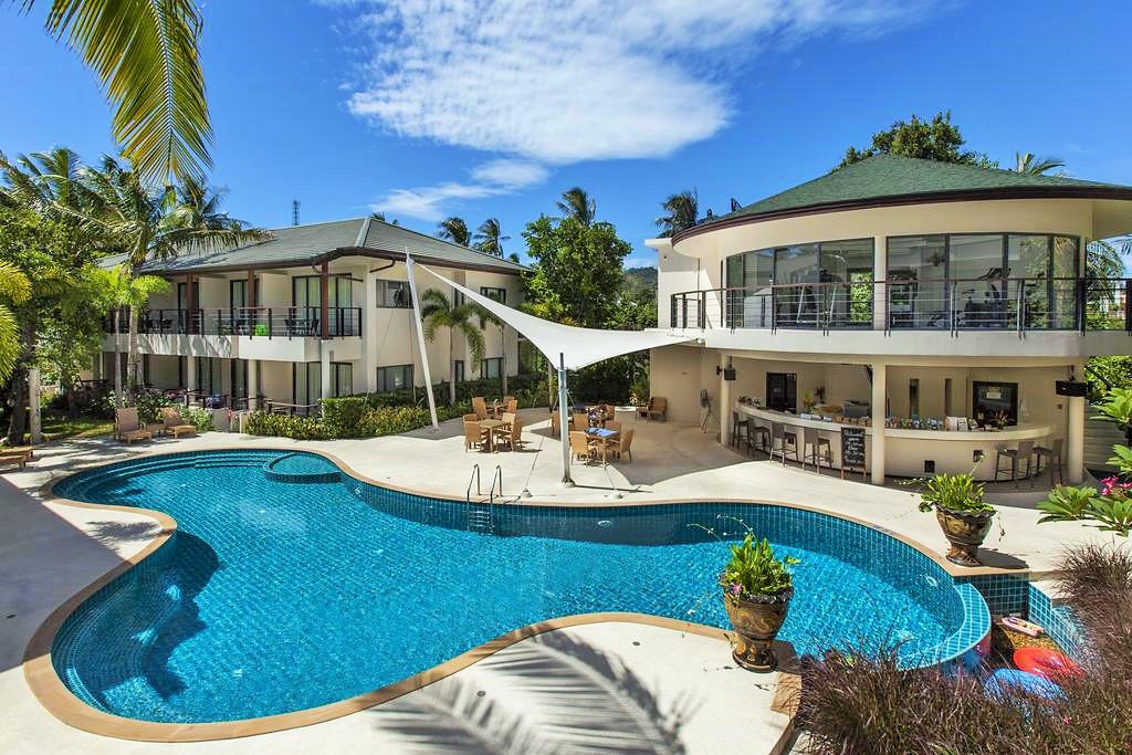 ID:422 Two bedrooms apartment in a gated complex in the area of Plai Laem