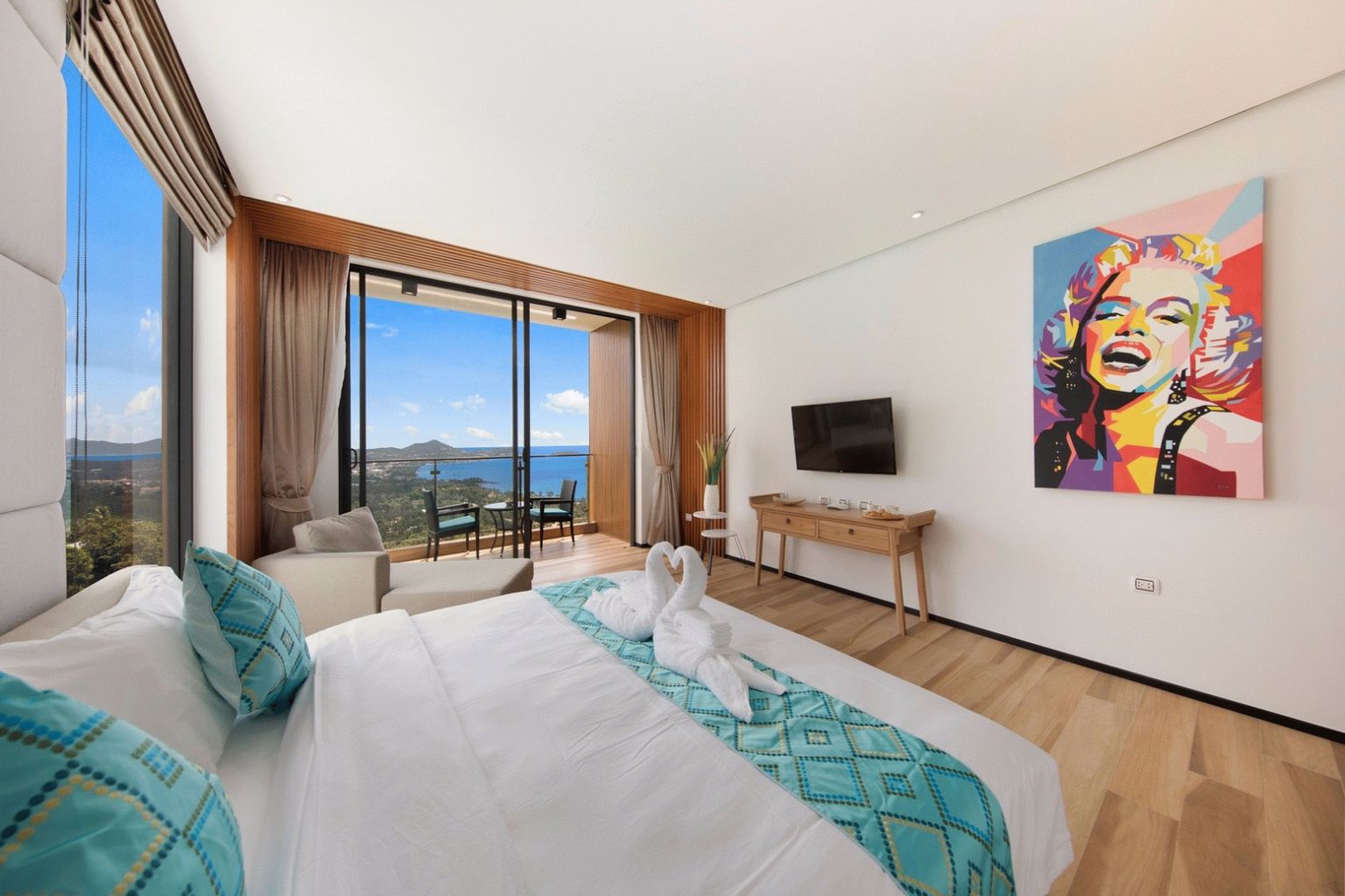 ID:571/6 Four bedrooms villa on Chaweng Noi