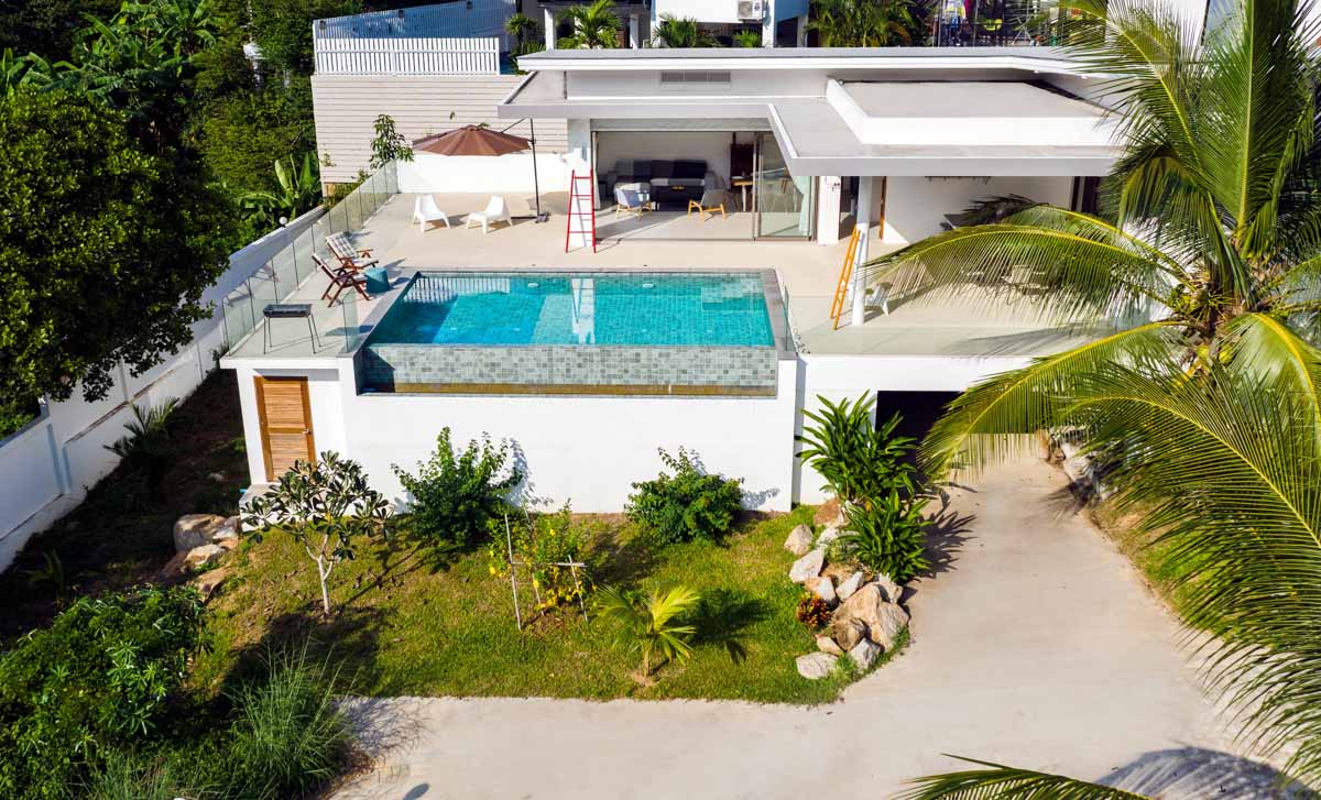 ID:634/VTN Three bedroom villa on Chaweng Noi