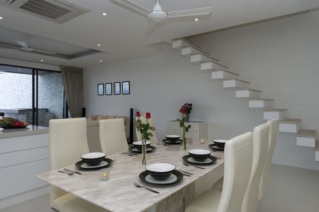 ID:527/S10A Three bedrooms villa on Choeng Mon with sea view