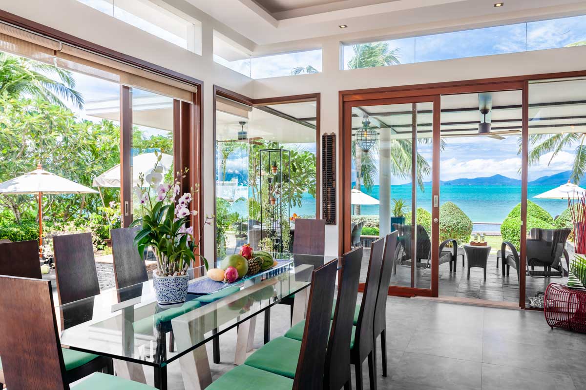 ID:689 Five bedrooms beachfront villa on Bang Por beach
