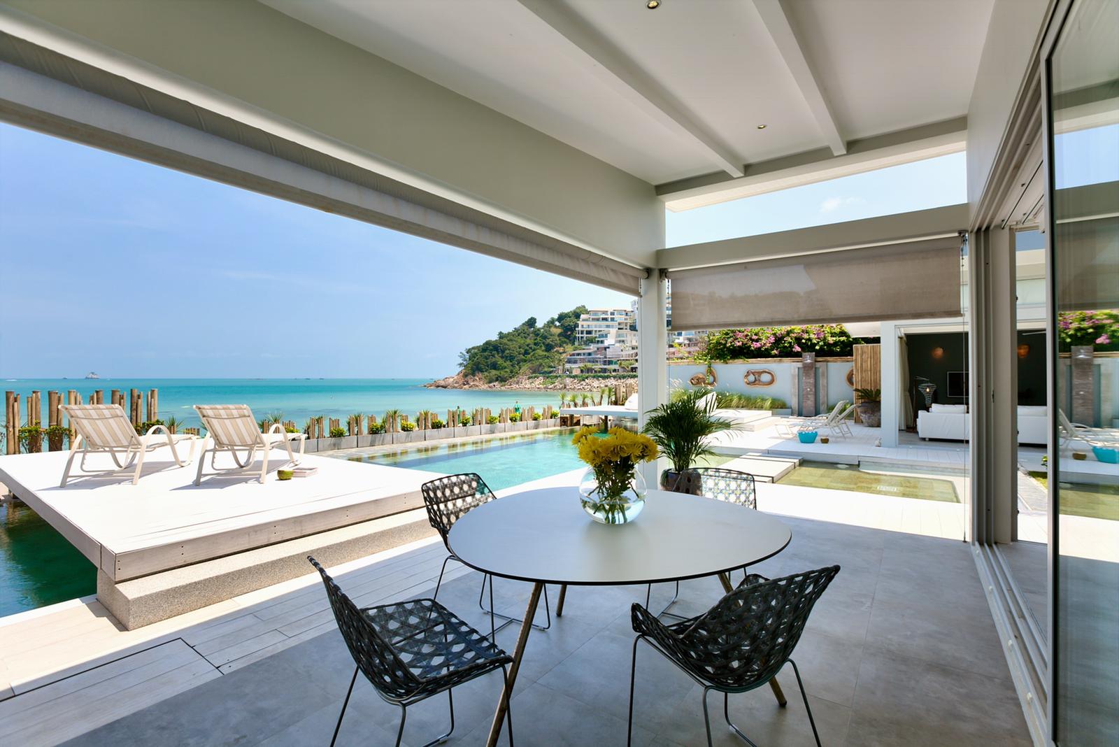 ID:733 Five bedroom beachfront villa on Samrong
