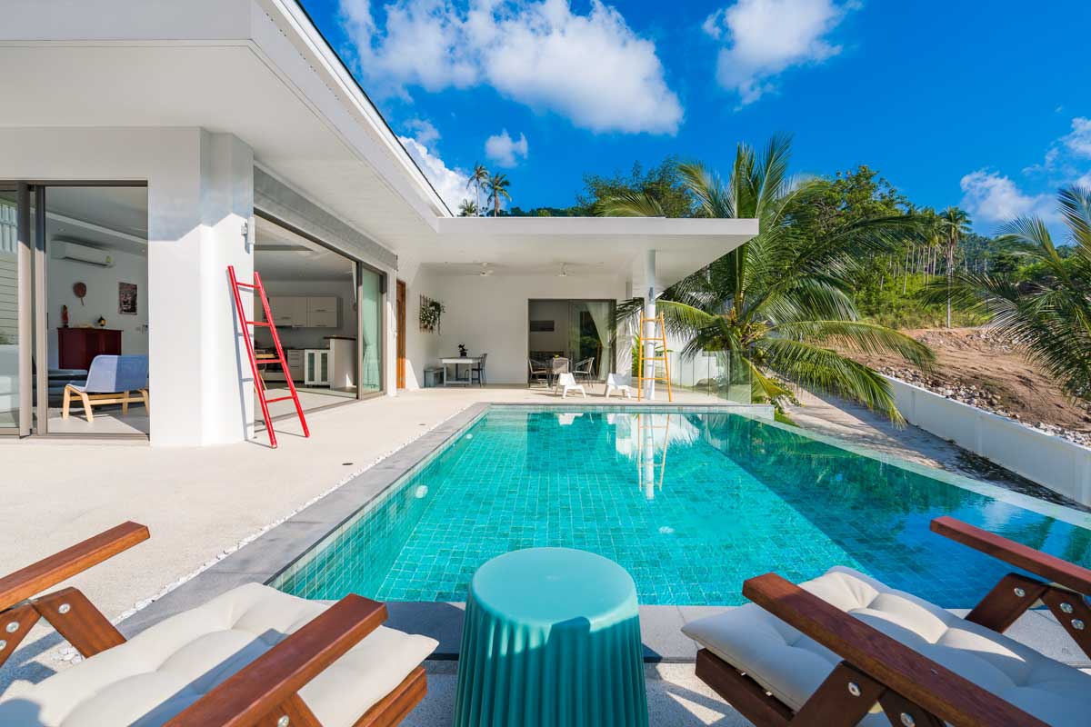ID:634/VTN Three bedroom villa on Chaweng Noi