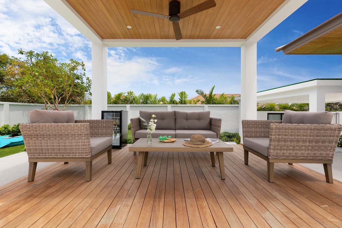 ID:694 Three bedroom villa near Choeng Mon beach