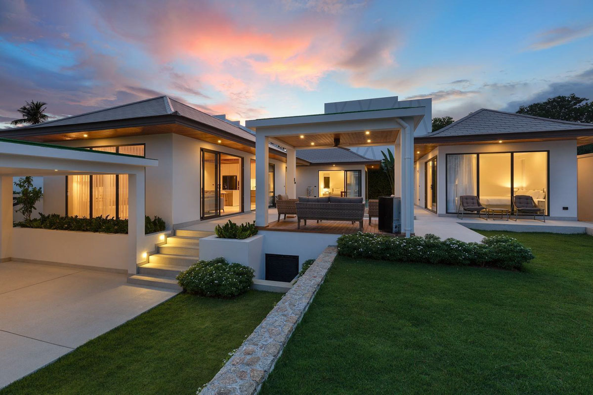 ID:694 Three bedroom villa near Choeng Mon beach