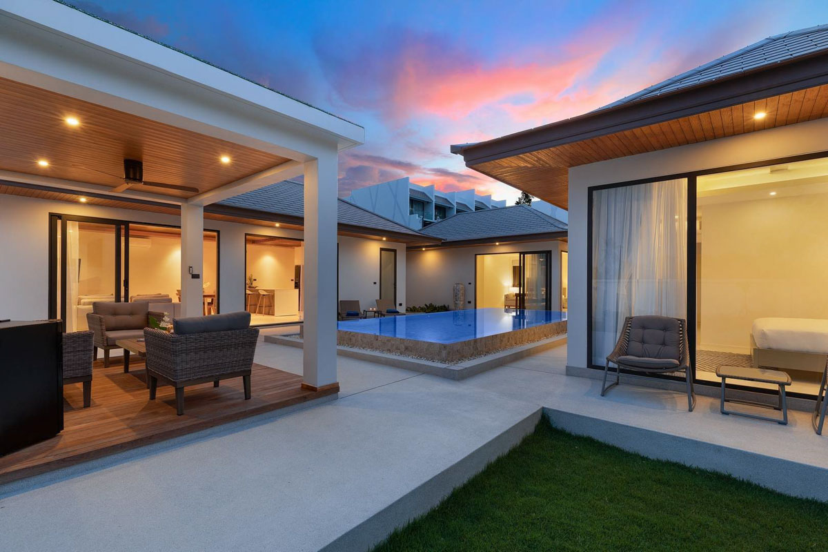 ID:694 Three bedroom villa near Choeng Mon beach