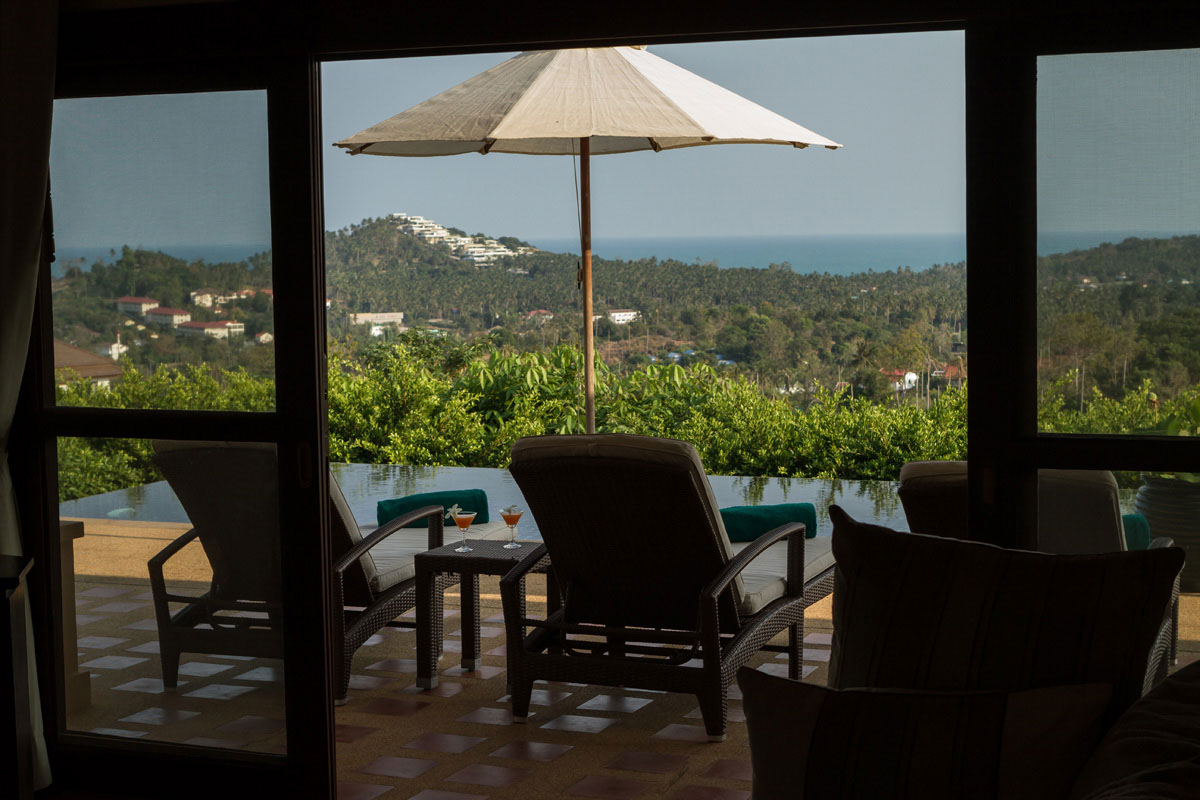 ID:666/AV Five bedroom villa with sea view in Choeng Mon