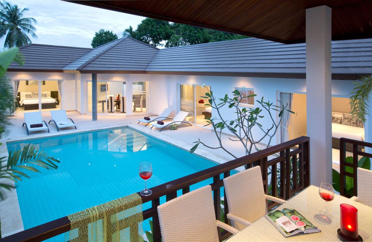 ID:290 Three bedroom villa near Choeng Mon beach