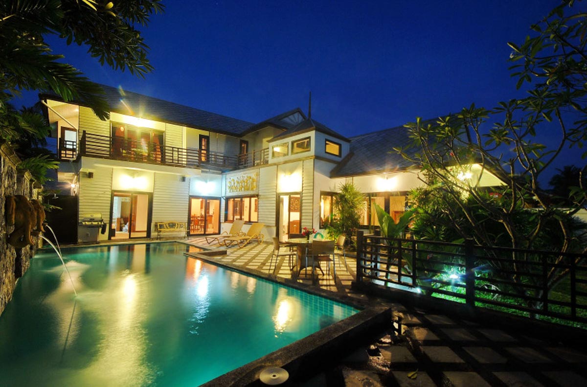 ID:703 Four bedroom villa on Chaweng beach
