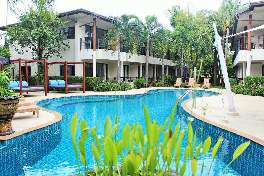 ID:422 Two bedrooms apartment in a gated complex in the area of Plai Laem