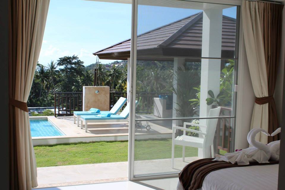 ID:507 Three bedrooms villa with sea view on Choeng Mon