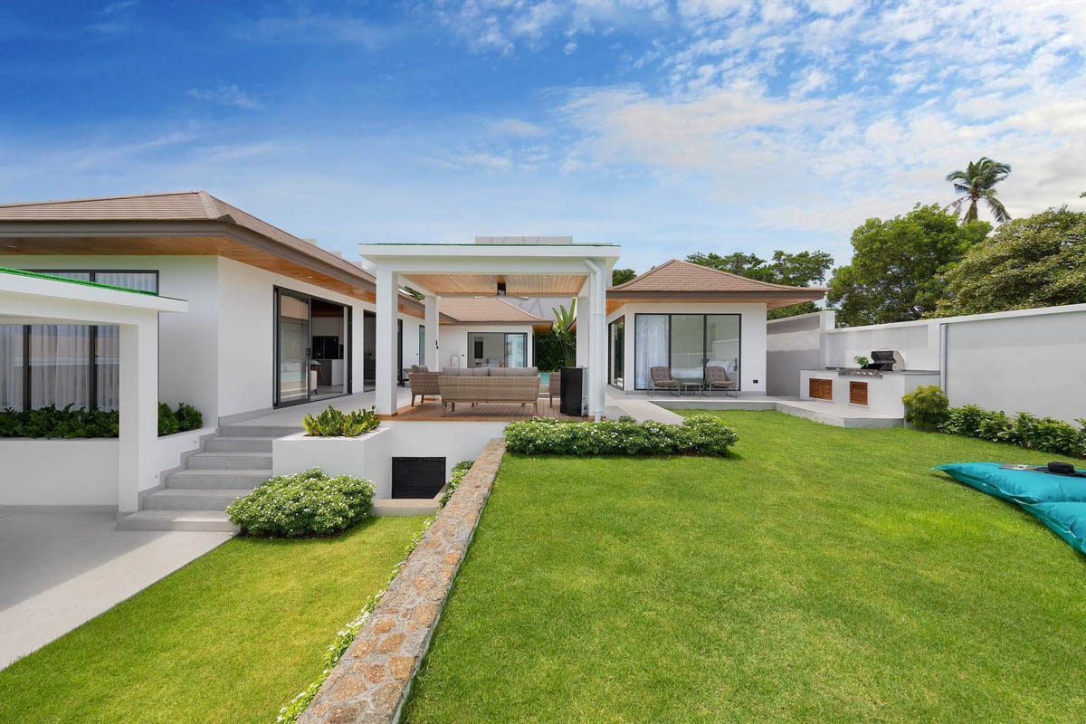 ID:694 Three bedroom villa near Choeng Mon beach