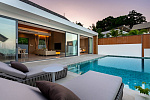 VILR-0081: Brand-new modern thai style sea view villa with 3 bedroom and private pool, located in Bang Por