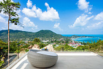 VILR-0088: Luxury 4-bedroom sea view villa with infinity pool in Lamai