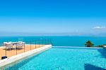 VILR-0082: Brand-new 3-bedroom modern thai-style villa with infinity pool & panoramic sunset sea views in Bang Por
