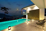 VILR-0088: Luxury 4-bedroom sea view villa with infinity pool in Lamai